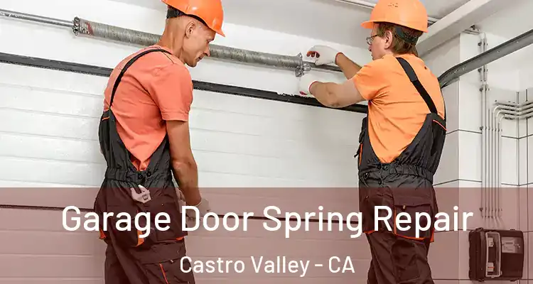 Garage Door Spring Repair Castro Valley - CA