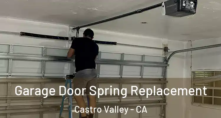 Garage Door Spring Replacement Castro Valley - CA
