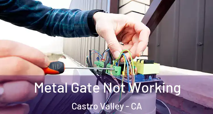 Metal Gate Not Working Castro Valley - CA