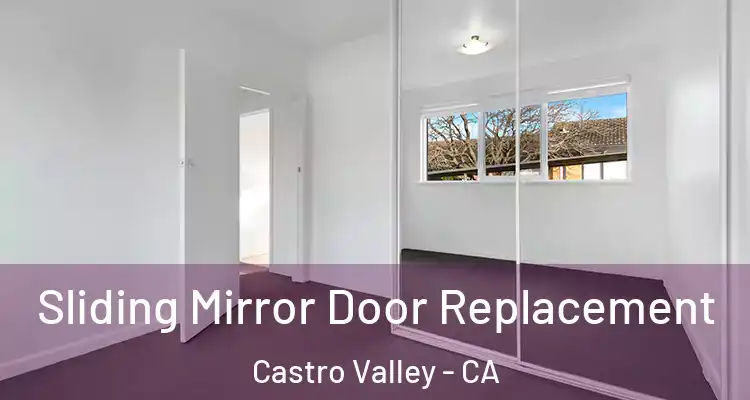 Sliding Mirror Door Replacement Castro Valley - CA
