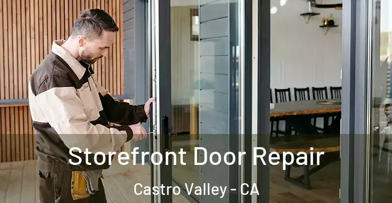 Storefront Door Repair Castro Valley - CA