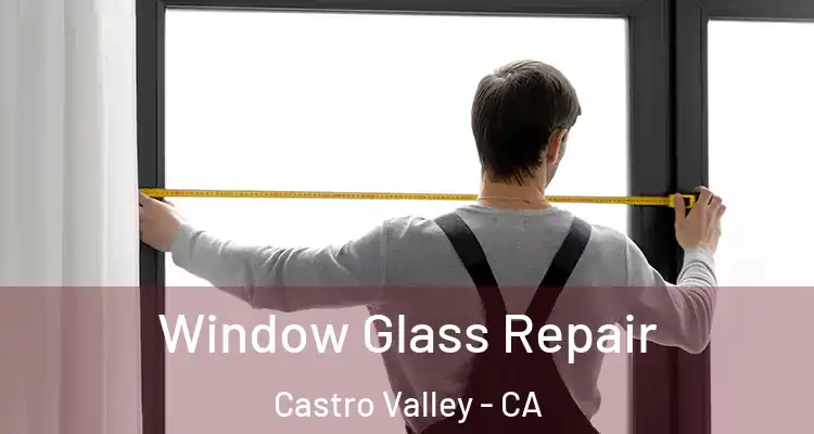 Window Glass Repair Castro Valley - CA