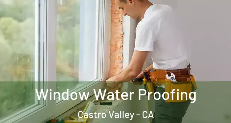 Window Water Proofing Castro Valley - CA
