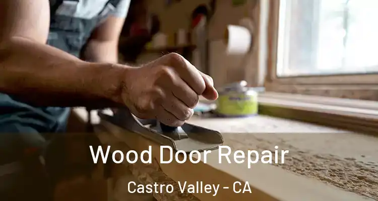 Wood Door Repair Castro Valley - CA